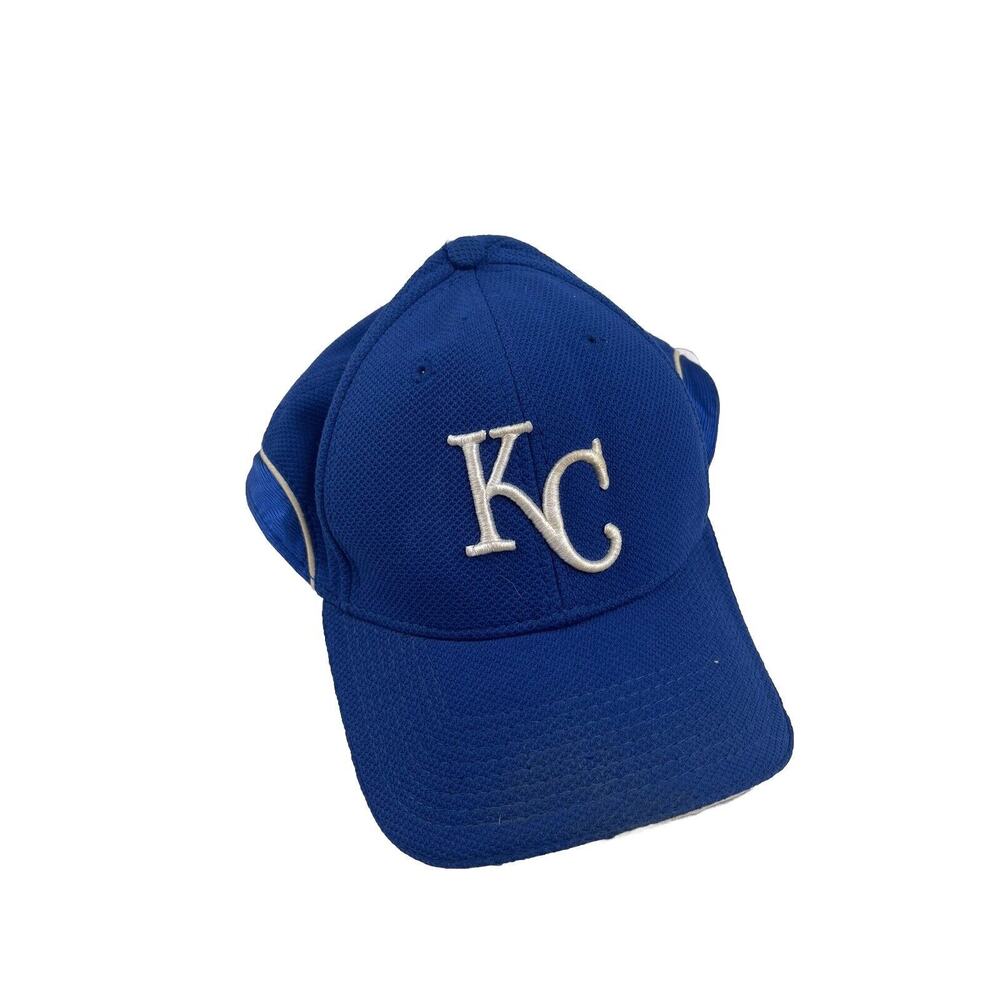 Kansas City Royals Blue Strapback Baseball Cap Dad Hat